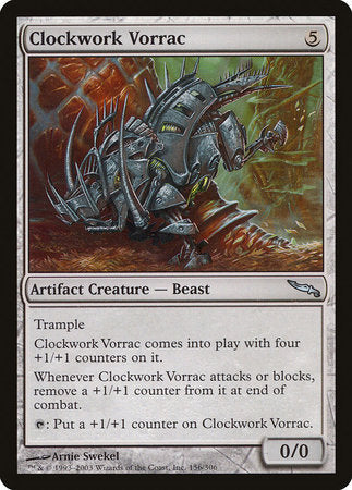 Clockwork Vorrac [Mirrodin] | Enigma On Main