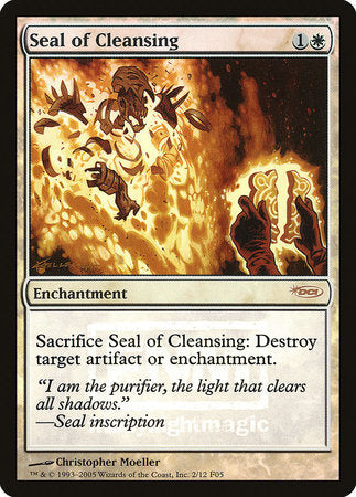 Seal of Cleansing [Friday Night Magic 2005] | Enigma On Main