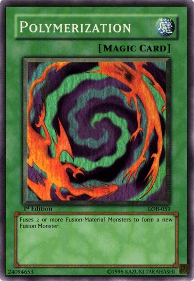 Polymerization [LOB-059] Super Rare | Enigma On Main