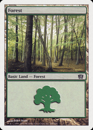 Forest (349) [Eighth Edition] | Enigma On Main