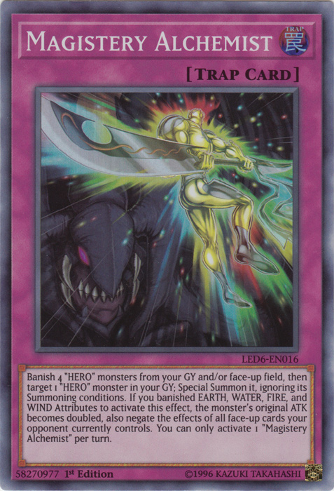 Magistery Alchemist [LED6-EN016] Super Rare | Enigma On Main