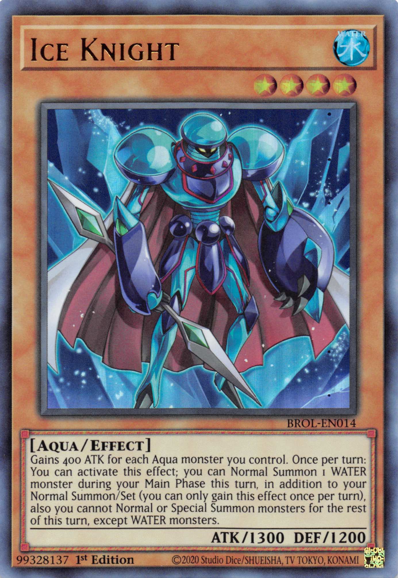 Ice Knight [BROL-EN014] Ultra Rare | Enigma On Main