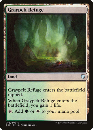 Graypelt Refuge [Commander 2017] | Enigma On Main