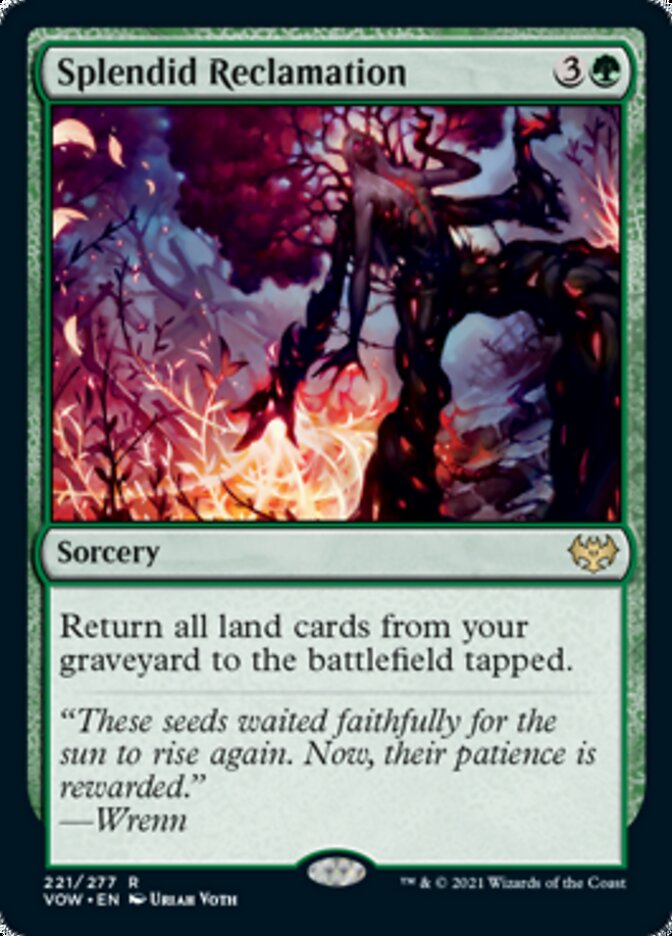 Splendid Reclamation [Innistrad: Crimson Vow] | Enigma On Main