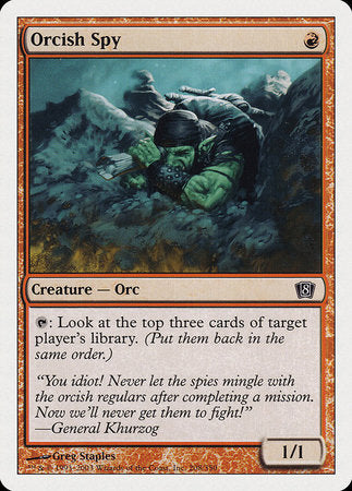 Orcish Spy [Eighth Edition] | Enigma On Main