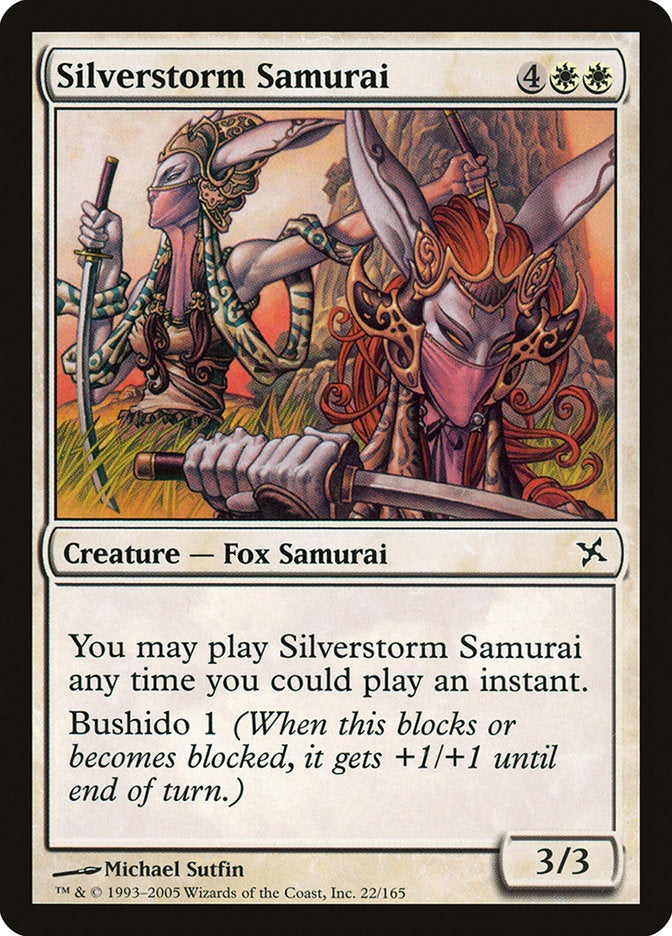 Silverstorm Samurai [Betrayers of Kamigawa] | Enigma On Main