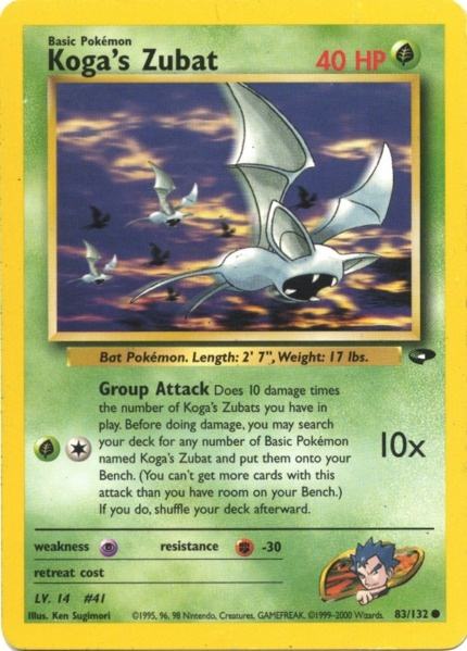 Koga's Zubat (83/132) [Gym Challenge Unlimited] | Enigma On Main