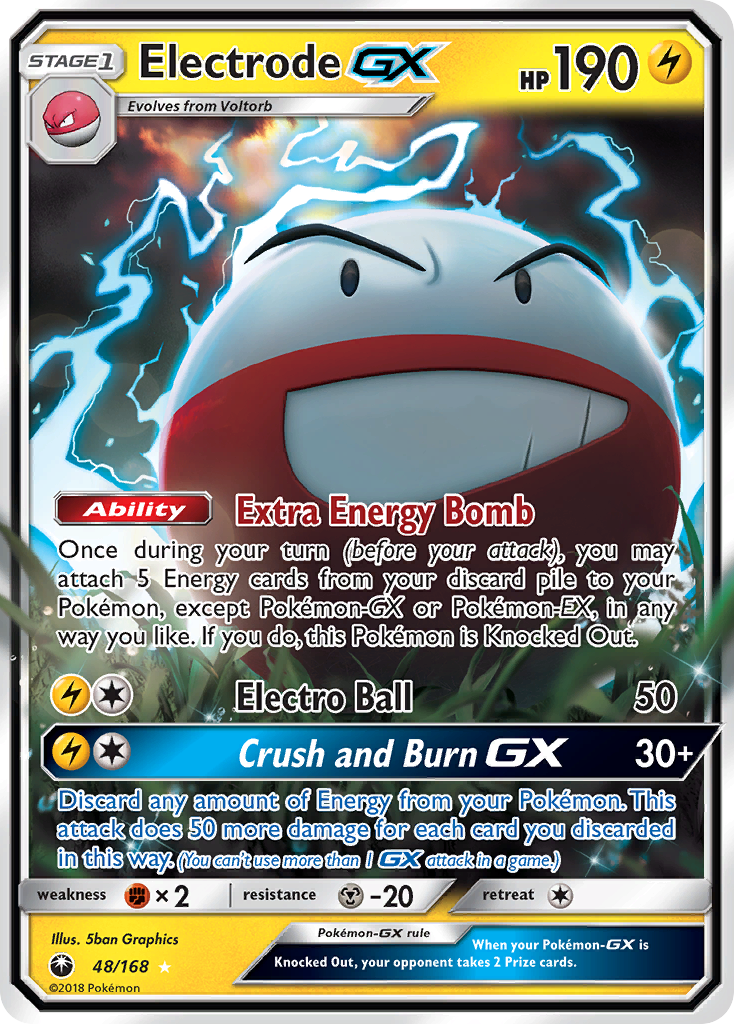 Electrode GX (48/168) [Sun & Moon: Celestial Storm] | Enigma On Main