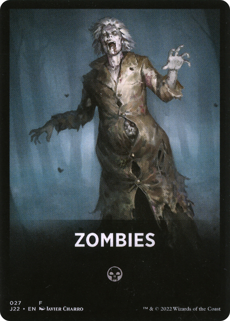 Zombies Theme Card [Jumpstart 2022 Front Cards] | Enigma On Main