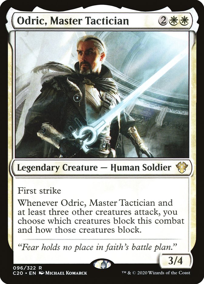 Odric, Master Tactician [Commander 2020] | Enigma On Main