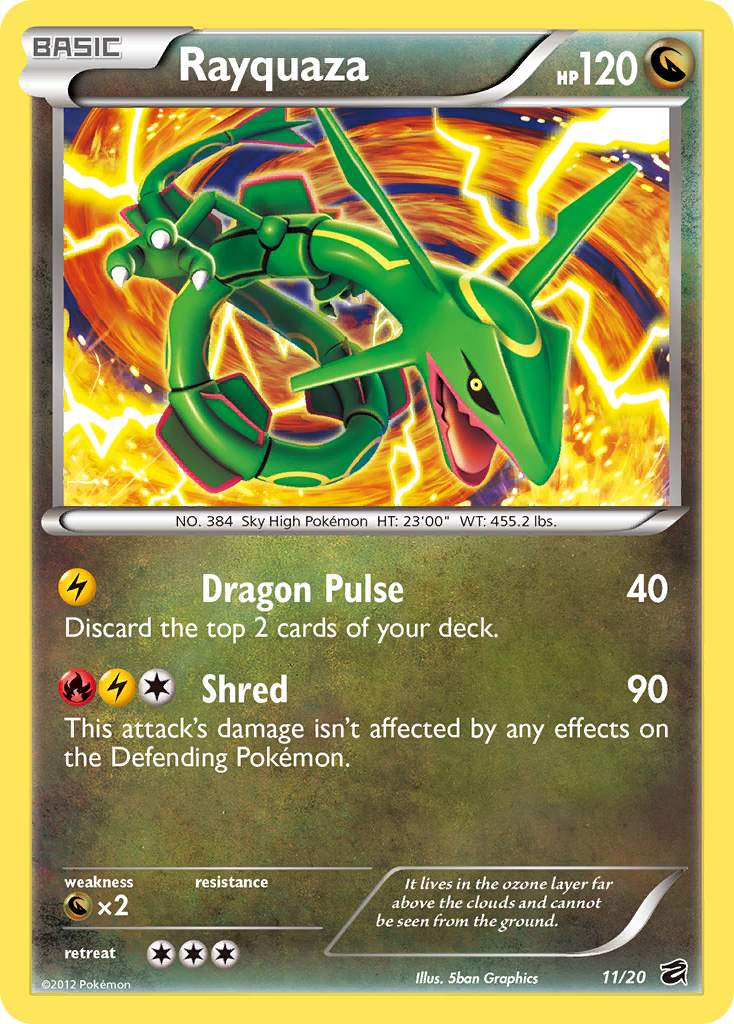 Rayquaza (11/20) [Black & White: Dragon Vault] | Enigma On Main