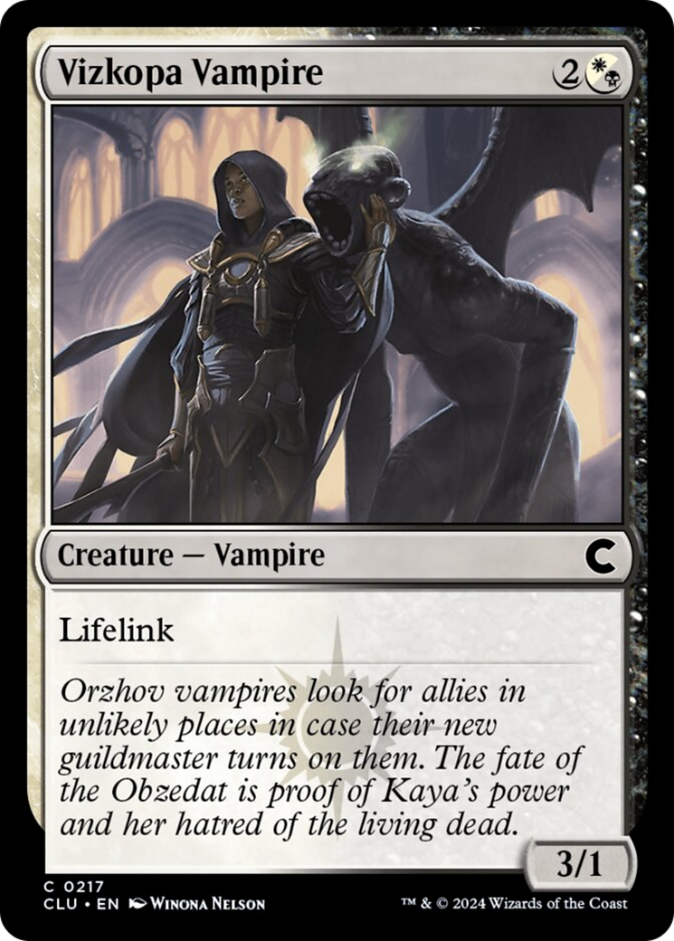 Vizkopa Vampire [Ravnica: Clue Edition] | Enigma On Main