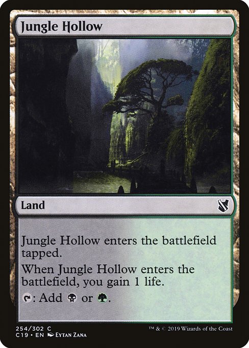 Jungle Hollow [Commander 2019] | Enigma On Main