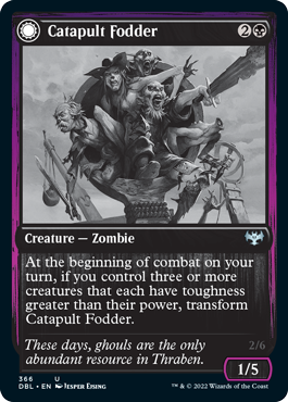 Catapult Fodder // Catapult Captain [Innistrad: Double Feature] | Enigma On Main