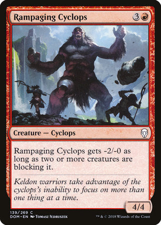 Rampaging Cyclops [Dominaria] | Enigma On Main