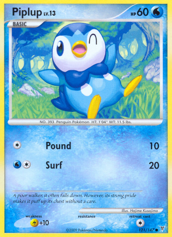 Piplup (121/147) [Platinum: Supreme Victors] | Enigma On Main