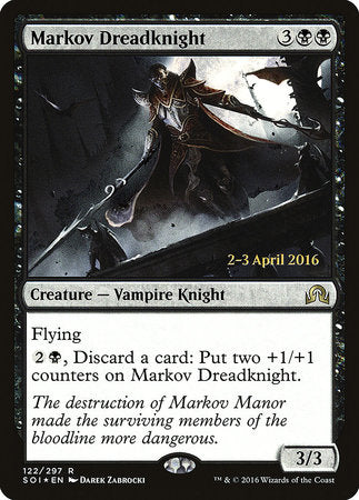 Markov Dreadknight [Shadows over Innistrad Promos] | Enigma On Main