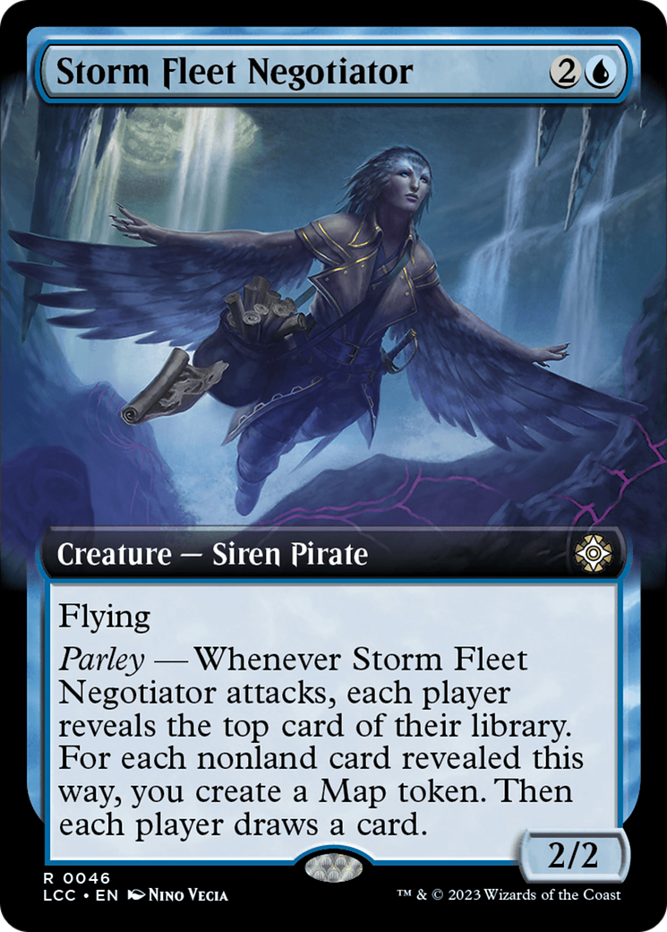 Storm Fleet Negotiator (Extended Art) [The Lost Caverns of Ixalan Commander] | Enigma On Main