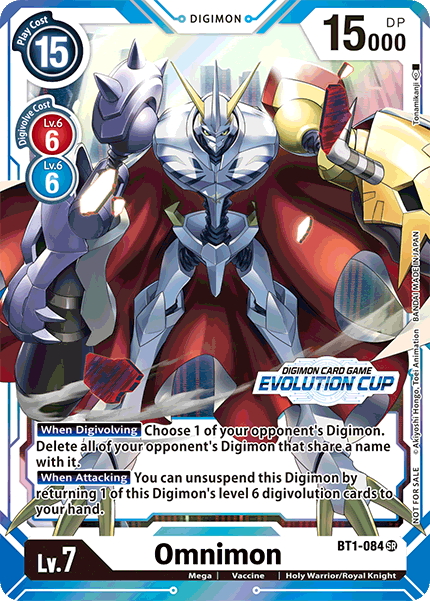 Omnimon [BT1-084] (Evolution Cup) [Release Special Booster Ver.1.0 Promos] | Enigma On Main