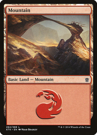 Mountain (262) [Khans of Tarkir] | Enigma On Main