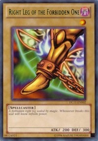 Right Leg of the Forbidden One (Blue) [Duelist League Promo] [DL11-EN002] | Enigma On Main