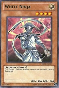 White Ninja (Green) [Duelist League Promo] [DL13-EN009] | Enigma On Main