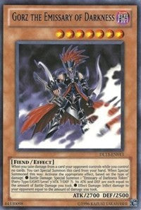 Gorz the Emissary of Darkness (Blue) [Duelist League Promo] [DL13-EN013] | Enigma On Main