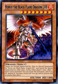 Horus the Black Flame Dragon LV8 (Blue) [Duelist League Promo] [DL17-EN002] | Enigma On Main