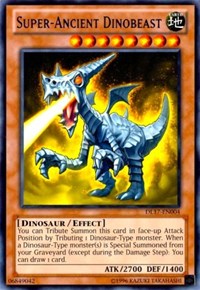 Super-Ancient Dinobeast (Blue) [Duelist League Promo] [DL17-EN004] | Enigma On Main