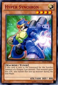 Hyper Synchron (Red) [Duelist League Promo] [DL17-EN006] | Enigma On Main