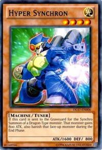 Hyper Synchron (Blue) [Duelist League Promo] [DL17-EN006] | Enigma On Main