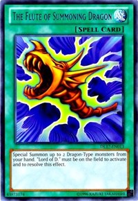 The Flute of Summoning Dragon (Blue) [Duelist League Promo] [DL17-EN013] | Enigma On Main