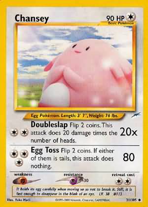 Chansey (31/105) [Neo Destiny Unlimited] | Enigma On Main