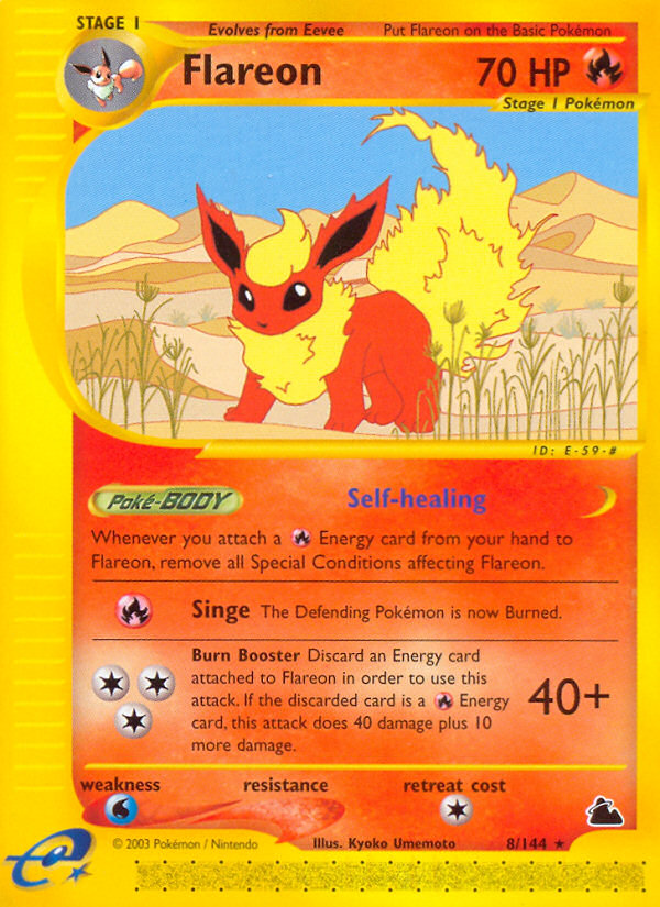 Flareon (8/144) [Skyridge] | Enigma On Main