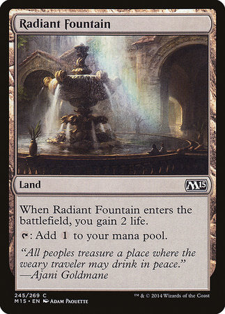 Radiant Fountain [Magic 2015] | Enigma On Main