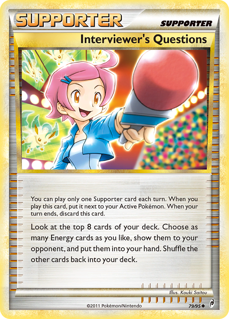 Interviewer's Questions (79/95) [HeartGold & SoulSilver: Call of Legends] | Enigma On Main