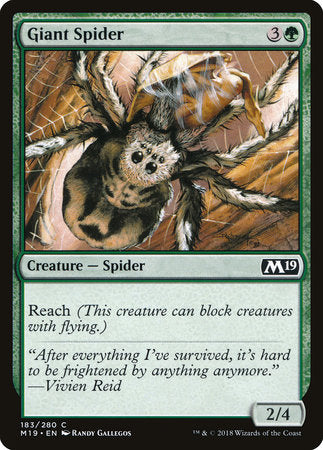 Giant Spider [Core Set 2019] | Enigma On Main