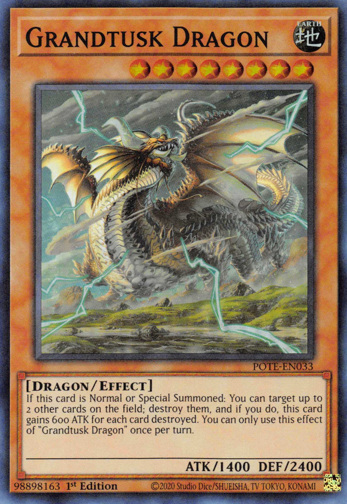 Grandtusk Dragon [POTE-EN033] Super Rare | Enigma On Main