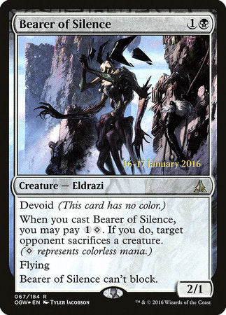 Bearer of Silence [Oath of the Gatewatch Promos] | Enigma On Main