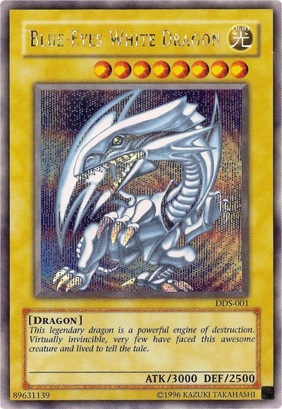 Blue-Eyes White Dragon (Dark Duel Stories) [DDS-001] Secret Rare | Enigma On Main