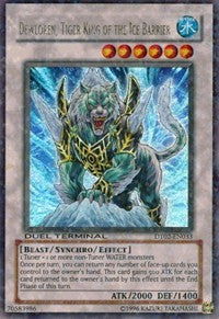 Dewloren, Tiger King of the Ice Barrier [Duel Terminal 2] [DT02-EN033] | Enigma On Main