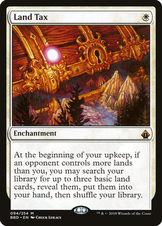 Land Tax [Battlebond] | Enigma On Main