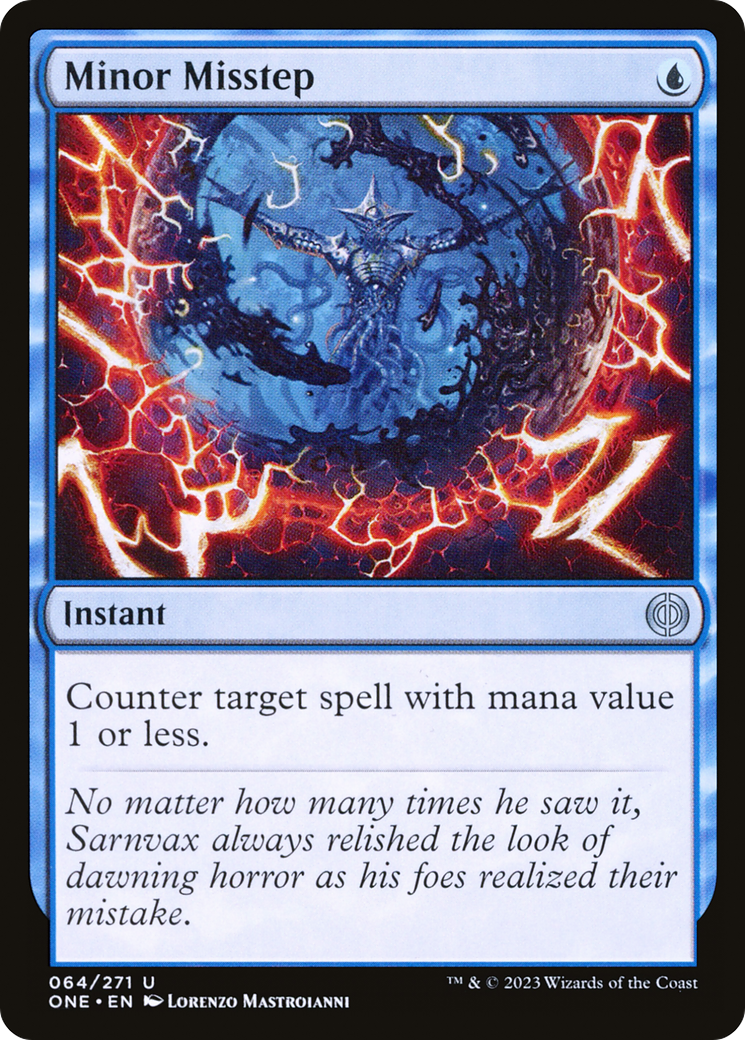 Minor Misstep [Phyrexia: All Will Be One] | Enigma On Main