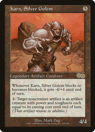 Karn, Silver Golem [Urza's Saga] | Enigma On Main