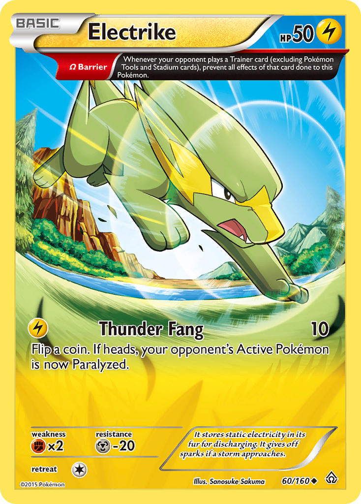 Electrike (60/160) [XY: Primal Clash] | Enigma On Main