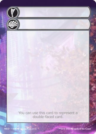 Helper Card (2/9) [Kamigawa: Neon Dynasty Tokens] | Enigma On Main