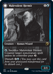 Malevolent Hermit // Benevolent Geist [Innistrad: Double Feature] | Enigma On Main