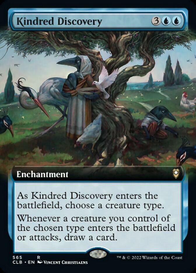 Kindred Discovery (Extended Art) [Commander Legends: Battle for Baldur's Gate] | Enigma On Main