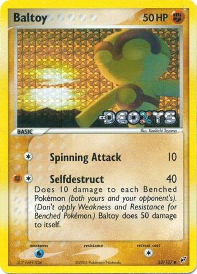 Baltoy (53/107) (Stamped) [EX: Deoxys] | Enigma On Main