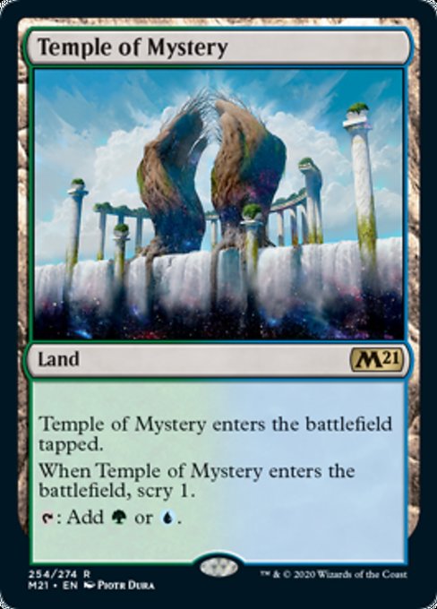 Temple of Mystery [Core Set 2021] | Enigma On Main